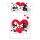 Disney Mickey Mouse and Minnie Love ágynemű garnitúra