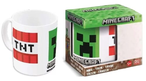 Minecraft Adaptation porcelán bögre 325 ml (11 oz) Díszdobozban
