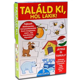 Találd ki, hol lakik – Párosító játék