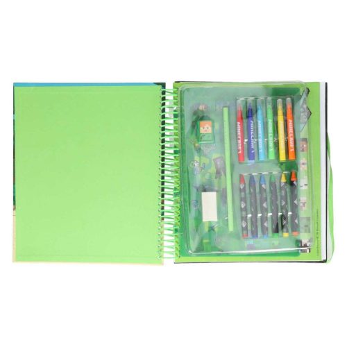 Minecraft színező-foglalkoztató füzet