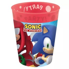 Sonic a sündisznó Sega micro prémium műanyag pohár 